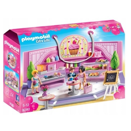 Klocki Playmobil City Life 9080 Kawiarenka - 90el.